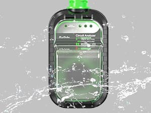 EyGde 15 Amp to 30 Amp RV Adapter with Surge Protector - Upgraded NEMA 5-15P Male to TT-30R Female Plug, 15A to 50A RV Circuit Analyzer Power Protection with Waterproof Cover for 30Amp Camper Trailer