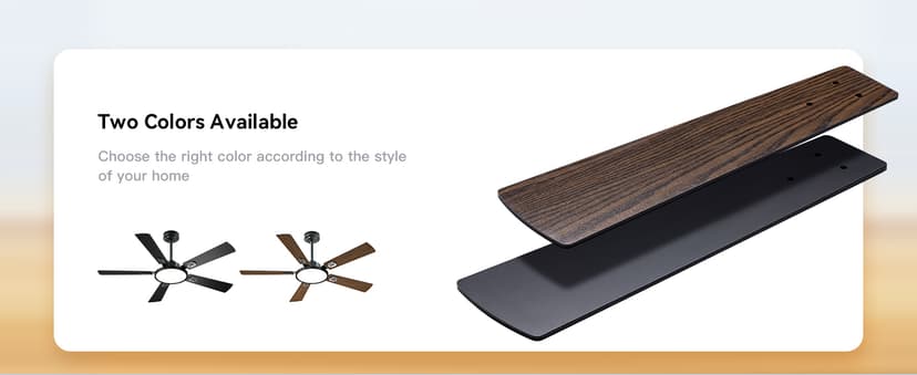 addlon Ceiling Fans with Lights, 52 inch Black Ceiling fan with Light and Remote Control, Reversible, 3CCT, Dimmable, Noiseless, Ceiling Fan for Bedroom, Farmhouse, living room, Indoor/Outdoor Use