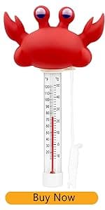 XY-WQ Floating Pool Thermometer, Large Size Easy Read for Water Temperature with String for Outdoor and Indoor Swimming Pools and Spas (Turtle)