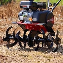 SPLENDOR Gas Powered Tiller 4 Cycle Engine 212CC Working Width Adjustable 13in-22in-33.5in