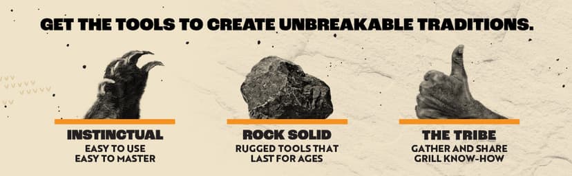 Cave Tools Metal Meat Claws for Shredding Pulled Pork, Chicken, Turkey, and Beef- Handling & Carving Food - Barbecue Grill Accessories for Smoker, or Slow Cooker - Knuckle Grip