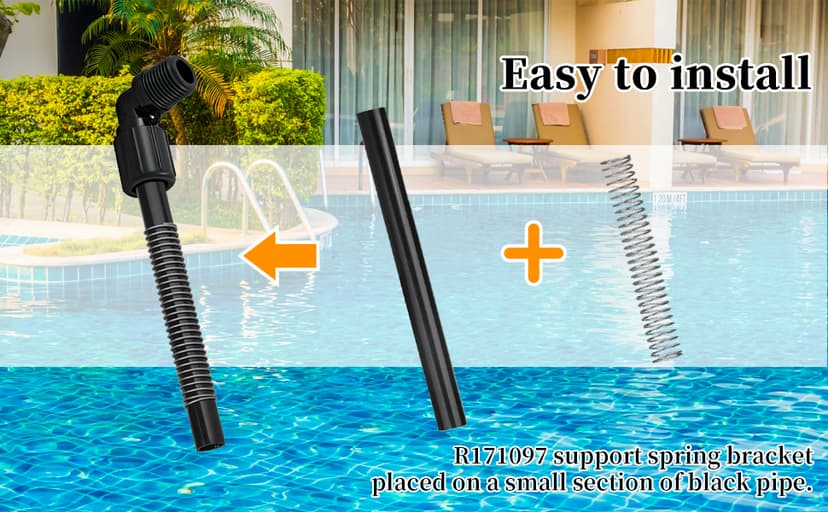 Spring Support Part R172091 R171097 for Rainbow Auto Feeder/Chlorinator 320 and 322 Models