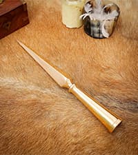 Medieval Spear Head Hand Forged from Carbon Steel Functional Viking Spearhead Combat Battle Ready Armor Hunting Lozenge Throwing Spearhead LARP SCA