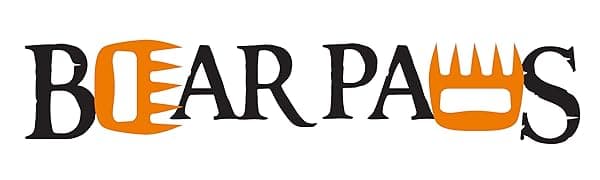 Bear Paws Meat Claws - The Original Meat Shredder Claws, USA Made - Easily Lift, Shred, Pull and Serve Meats - Ultra-Sharp, Ideal Meat Claws for Shredding Pulled Pork, Chicken, Beef, Turkey - Orange