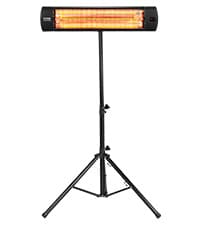 VEVOR Hanging Patio Heater, 1500W Outdoor/Indoor Electric Space Infrared Heater, IP34 Protection Ceiling Heater with 23.6 inch Pull Cord & 20 inch Adjustable Chain, for Porch,Patio,Dining Room,Studio