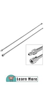 RIDGE WASHER Pressure Washer Gauge with 3/8 Inch Quick Connect Socket and Plug, 6000 PSI
