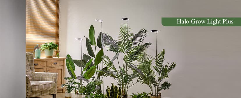 Plant Grow Light,yadoker LED Growing Light Full Spectrum for Indoor Plants,Height Adjustable, Automatic Timer, 5V Low Safe Voltage,Idea for Large Plant Light