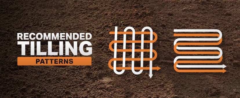 LawnMaster TE1318W1 Corded Electric Tiller 13.5-Amp 18-Inch Orange