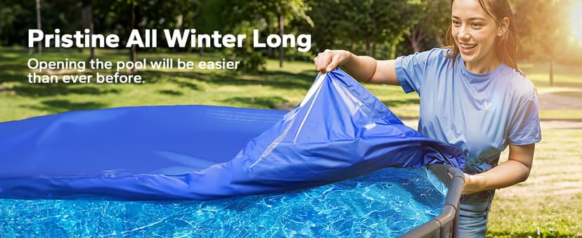 3 in 1 Winter Closing Kit - Pool Winterizing Kit for Above Ground Pool and inground Pools, Easy to Use - Up to 30,000 Gallon