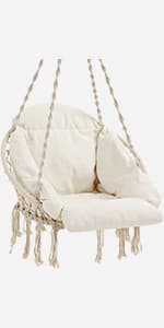 SONGMICS Double Hammock, 98.4 x 59.1 Inches, 660 lb Load Capacity, with Hanging Straps, Carabiners, Carry Bag, for Garden, Outdoor, Camping, Blue and Yellow Stripes UGDC15YU