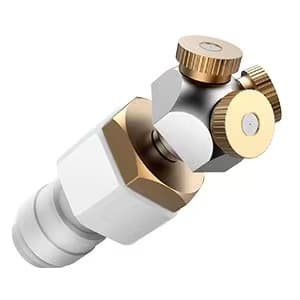 Portable Misting System with Water Pump, Plant Sprayer & Garden Hose Mister 3-in-1, No Faucet Required Misters for Outside Patio Beach Camping Golf Cart Boat, Smart Misting Cooling System