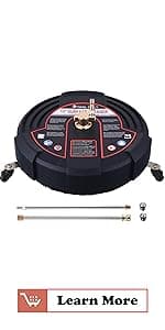 Tool Daily Foam Cannon with 1/4 Inch Quick Connector, 1 Liter, 5 Pressure Washer Nozzle Tips