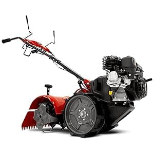 Earthquake® 46059 Pioneer™ Dual Direction Rear Tine Tiller, Powerful 127cc 4-Cycle Briggs and Stratton® Engine, Instant Reverse, 17” Tilling Width, 11” Tilling Depth, Frustration Free Shifting