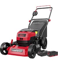 PowerSmart Lawn Mower Gas Powered, 18-Inch 144cc Engine 3-in-1 Walk-Behind Push Lawn Mower, Oil Included