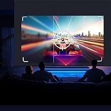 AAXA M8 UST Ultra Short Throw 4K Laser Projector 1100 LD Lumens, BT 5.4, WiFi 6, USBC Mirroring, 2xHDMI, Optical Audio, Efocus, Auto Keystone, Smart Technology