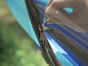 G4Free Large Camping Hammock with Mosquito Net 2 Person Pop-up Parachute Lightweight Hanging Hammocks Tree Straps Swing Bed for Outdoor Backpacking Backyard Hiking