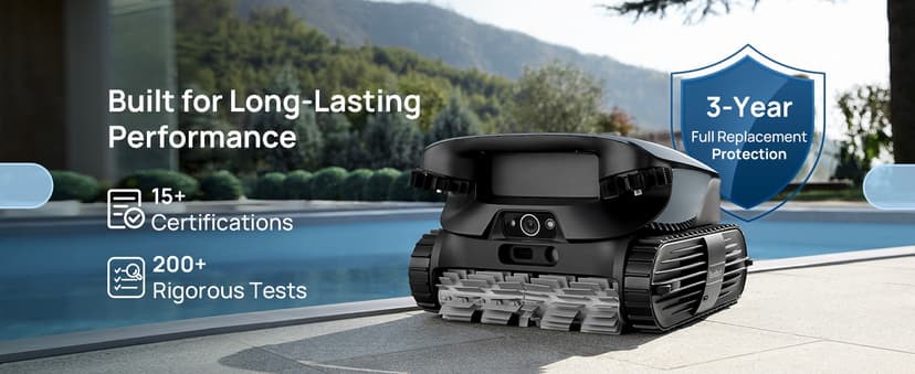 Beatbot AquaSense 2 Ultra Cordless Robotic Pool Cleaner for Complex Pools, Pool Mapping with AI Camera, 5-in-1 Cleaning, Smart Surface Parking, Pool Skimmer, Water Clarification – Prussian Blue