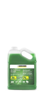 Kärcher - Pressure Washer Multi-Purpose Cleaning Soap Concentrate – For All Outdoor Surfaces – 1 Gallon