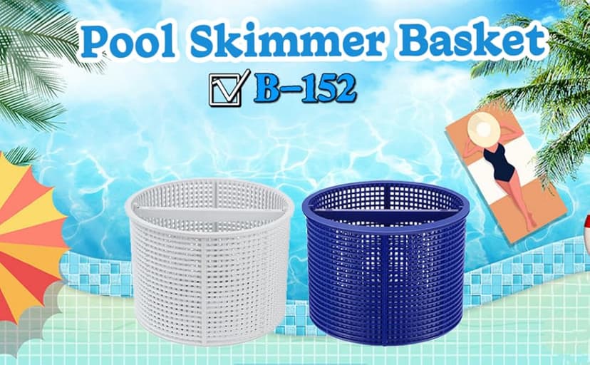 Pool Skimmer Basket Replacement,for Hayward Swimming Pool Skimmer SPX1082CA & Aladdin B-152 Skimmer Models,SP1082 SP1083 SP1084 1085 1086 SP1075 1075T 1076 1077 Skimmers Basket