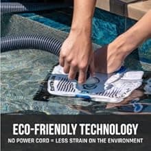 Hayward W3HSCTRACCU TracVac Suction Pool Cleaner for In-ground Pools up to 40 ft in Length + Hayward W560 PoolVac Navigator Standard Leaf Canister