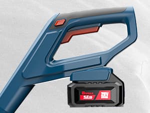 Eletric Snow Shovel, 20V | 12-Inch | 4-Ah Cordless Snow Blower, Battery Powered Snow Blower with Directional Plate & Adjustable Front Handle (4-Ah Battery & Quick Charger Included)