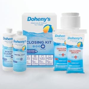Doheny's Ultimate Pool Closing Kit | Winterizing Chemicals for Above & Inground Pools | Prevents Stains, Rust, Scale & Algae | Treats Up to 15,000 Gallons