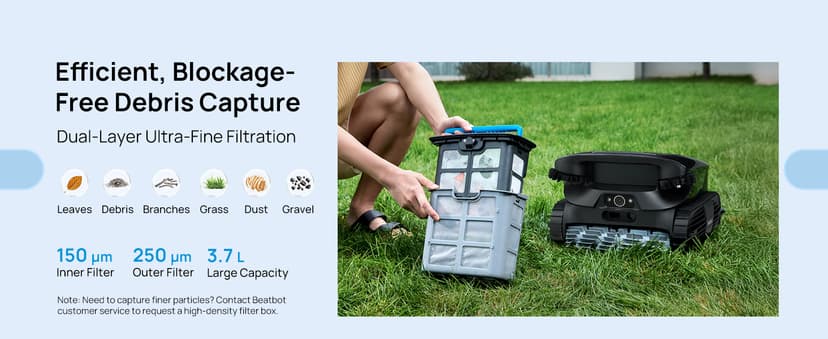 Beatbot AquaSense 2 Ultra Cordless Robotic Pool Cleaner for Complex Pools, Pool Mapping with AI Camera, 5-in-1 Cleaning, Smart Surface Parking, Pool Skimmer, Water Clarification – Prussian Blue