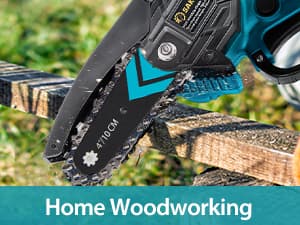 Saker Mini Chainsaw,Portable Electric Chainsaws Cordless,Small Handheld Chain Saw Pruning Shears Chain Saws for Tree Branches,Father's Day Gift for for Men Dad Husband Women,Courtyard and Garden
