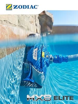 Zodiac MX8 Elite Suction Pool Cleaner with Zodiac Cyclonic Leaf Canister