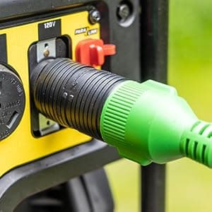 RVMATE 4 Prong 30 Amp 15 Feet Generator Extension Cord, NEMA L14-30P/L14-30R, 125/250V Up to 7500W 10 Gauge SJTW Generator Cord, ETL Listed