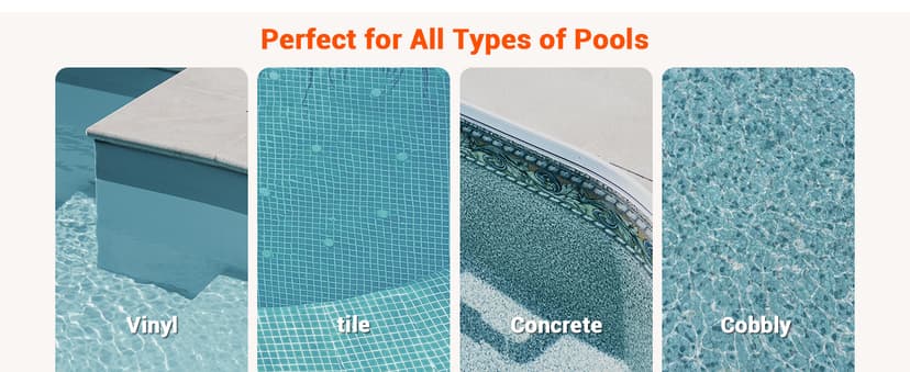 Pivot Cordless Robotic Cleaner,Wall Climbing,Extended Battery Life,Self-Parking,Automatic Pool Vacuum for Inground Pools up to 1,100 Sq.ft,Gray