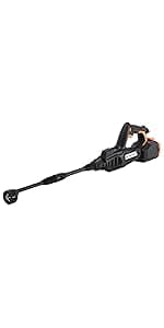 Yard Force YF7302 79cc 4-Cycle Gas Powered Edger with 9” Heavy-Duty Steel Blade, Adjustable Depth Lever and Folding Handle