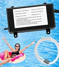 Spa Ozone Generator Kit with Venturi Injector, Ozone Generator for Hot Tub, Cold Plunge, 50mg/h Portable Ozone Generator Water, Universal: 110V / 240V (AMP-4 Plug)