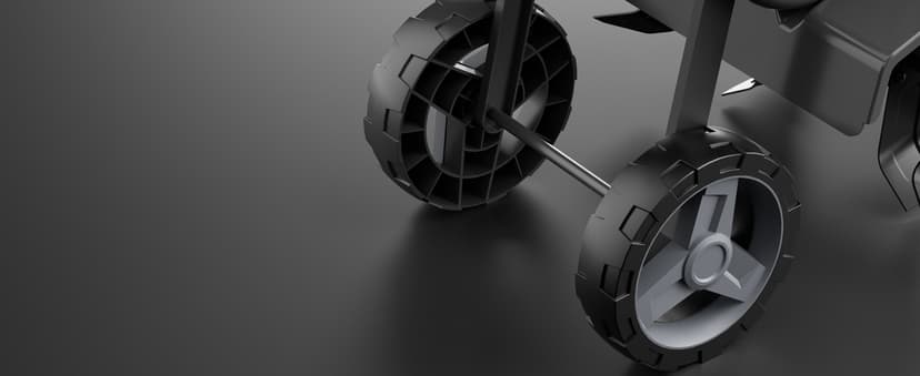 18 Inch 15 Amp Electric Tiller Cultivator, 24 Steel Tines for Gardening, Corded & High Power Garden Roto Tiller, 8.7'' Tilling Depth, 4-Adjustable Wheels, Foldable Handle, for Lawn Yard, Gray