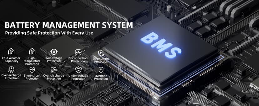 TB1200 Portable Power Station, 1152Wh LiFePO4 Solar Generator, 3*1200W(Peak 2400W)AC outlets, fully recharged in 2 hrs, Backup Battery for Camping, Off-grid, Home Blackout (Solar Panel NOT Included)