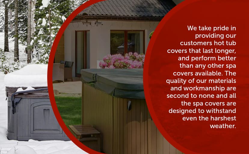 The Cover Guy Premium Hot Tub Cover | Custom Made Replacement Spa Cover | Energy-Saving Hot Tub Covers Built for All Climates | 6, 5, or 4 inch Taper