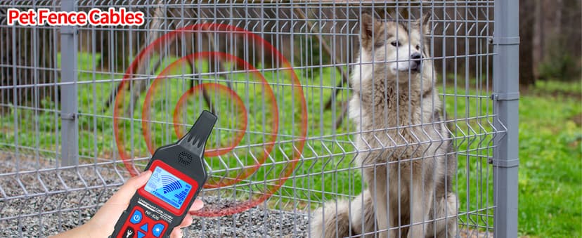 Underground Cable Wire Locator, RockyMars Cable Tester Wire Tracker, Detect Cables, NF826 Underground Wire Locator for Dog Fence Cables, Wire Detector Test Short Circuit Breaker of Wall