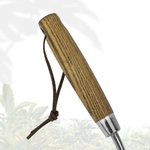 Garden Trowel, Bend-Proof Stainless Steel Hand Trowel, Comfortable Grip Wood Handle Trowel Garden Tool, Large Shovel Head Gardening Trowel for Transplanting Seedlings, Weeding, and Planting