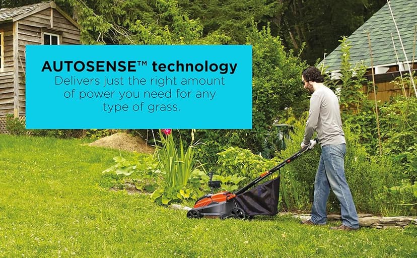 BLACK+DECKER 40V MAX* Cordless Lawn Mower, 16-Inch (CM1640)