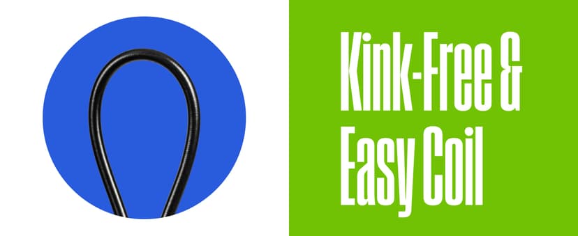 Westinghouse 50 ft PVC Pressure Washer Hose - 3400 Max PSI - For Gas and Electric Pressure Washers