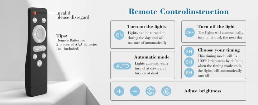 6000W Solar Street Lights Outdoor - 6500K Solar Lights Outdoor Waterproof Dusk to Dawn, High Brightness Street Lights Solar Powered with Remote Control for Yard, Parking lot and Garage
