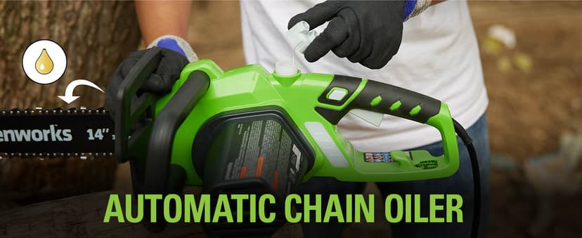 Greenworks 10.5 Amp 14-Inch Corded Chainsaw 20222