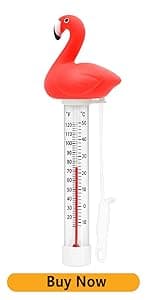 XY-WQ Floating Pool Thermometer, Large Size Easy Read for Water Temperature with String for Outdoor and Indoor Swimming Pools and Spas (Puffer)