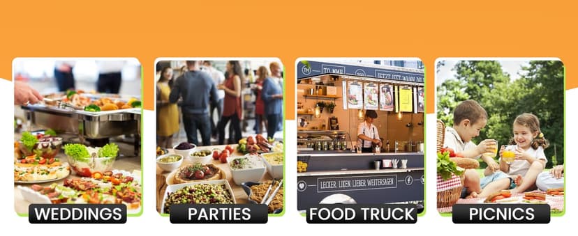 Raj Eco Compostable Palm Leaf Plates Like Bamboo Plates Disposable - 8 Inch Square 50 party plates, Natural wooden, Eco-Friendly, fancy Biodegradable & Disposable Dessert appetizer Plates