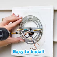 2-Pack Outdoor Wall Lanterns, Exterior Waterproof Wall Sconce with Glass Shades, Matte Black Porch Lights Wall Mounted, Anti-Rust E26 Modern Wall Lighting Fixtures for Patio Garage Entryway Front Door