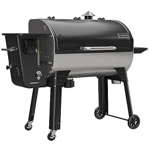 Camp Chef Woodwind 36 Pellet Grill - Stainless Steel Barbecue Grill with WiFi Connectivity - Compatible with Sidekick Barbecue Accessories - 1236 sq in Total Rack Area