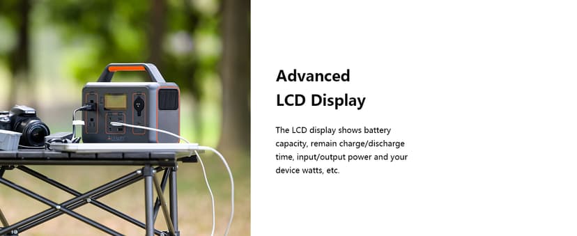 ALLWEI 300W Solar Generator with 100W Solar Panel Included, 280Wh Portable Power Station with AC Outlet USB Port, Solar Powered Battery Generator for Outdoor Camping, Home Backup, Power Outage