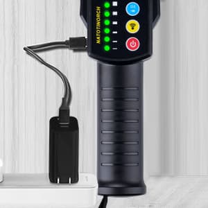 Handheld Metal Detector Wand Rechargeable, Security Wand, for Safety Inspection, Scanning All Metal Products (with Built-in Battery)