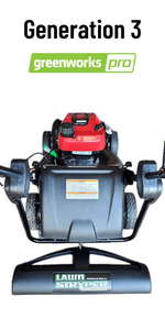 Classic-Lawn Striping System/Stripe Your Lawn Like A Ballpark/FITS Most Gas 20”-22” Residential Walk-Behind Lawn Mowers/Does NOT FIT Honda or Battery Powered Lawn Mowers