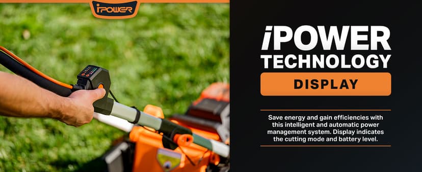 LawnMaster CLMF4819A 48V MAX* 19-inch Brushless Cordless Mower with 2X24V MAX* 4.0Ah Battery and a Dual Charger